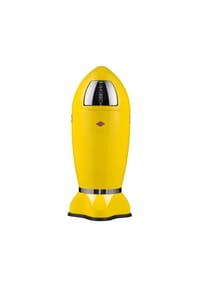 Wesco - Mülleimer Spaceboy, Abfallsammler, Stahlblech - Lemonyellow