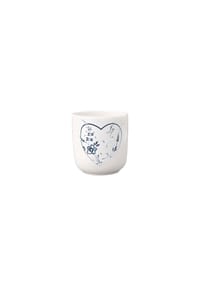 Villeroy & Boch Becher 275 Jahre 290 ml weiß-blau - Jubiläum 275 - weiß-blau