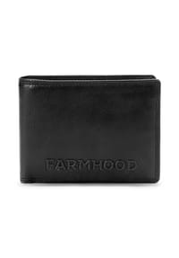 FARMHOOD Memphis - Memphis Geldbörse RFID Schutz Leder 12.5 cm - black