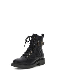 GUESS - Stiefeletten 40, Kunstleder, für Damen - BLACK