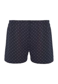 DUNMORE - Boxershorts, Minimal-Print, reine Baumwolle, für Herren - marine