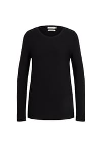 TOM TAILOR - Strickpullover, Baumwolle, Seitenschlitze, für Damen - 11019 LUNAR ECLIP