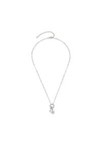 LEONARDO CLIP&MIX - Damen Kette mit Anhänger "Anja", Edelstahl - SILBER