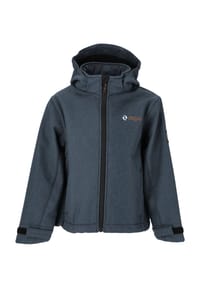 ZIGZAG - Softshelljacke MANONE MELANGE WATERPROOF mit weichem Innenfleece - 2057  Midnight Navy