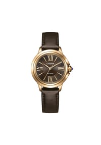 CITIZEN® ELEGANCE - Damen Armbanduhr "EM1163-09X" - BRAUN