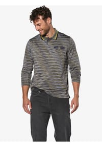 BABISTA - Langarm-Poloshirt VANDOR - oliv
