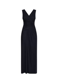 Vera Mont - Abendkleid mit V-Ausschnitt - 6179 STR AUBERGINE