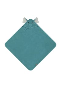 normani® - Baby Kapuzenhandtuch aus Bio-Baumwolle Luanda - Beige