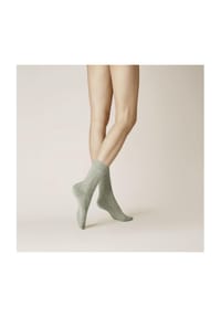 KUNERT - Winter Dreams Socken, Ripp-Optik, breiter Bund, für Damen - 0070 BLACK