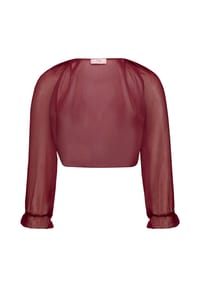 Vera Mont - Bolero-Jacke mit gekräuseltem Ausschnitt - 4525 SWEET BLOOM