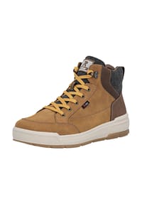 rieker - Leder Stiefelette - Beige/Braun