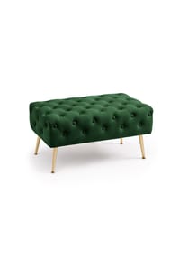 Akord - Madrid Pouf - flaschengrün