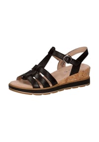 Caprice - Nappaleder Sandalen - Schwarz