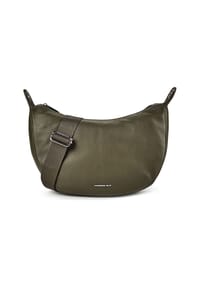 MANDARINA DUCK Mellow Leather - Mellow Leather Umhängetasche Leder 33 cm - 001NERO