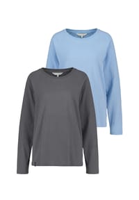 ALIFE AND KICKIN® - 2 Pack - GaiaAK A Longsleeve - black white