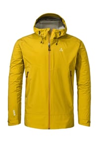 Schöffel - Regenjacke "Vistdal", Dermizax®, verstellbare Kapuze, für Herren - 5205 MOLTEN GOLD