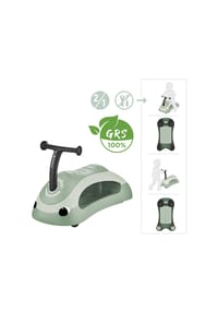 GLOBBER - WALK N' ROLL 2in1 ECO Lauflernwagen, Rutschauto, pistazie - grün