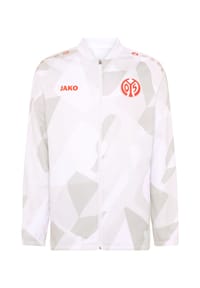 JAKO - Trainingsjacke Mainz 05, Stehkragen, für Herren - GRAU/WEIß