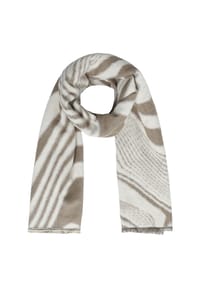 MANGUUN - Schal Zürs, Fransen, für Damen - BEIGE