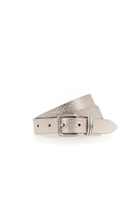 Tamaris - Damen Gürtel Essential Classics - Platingold metallic 0168