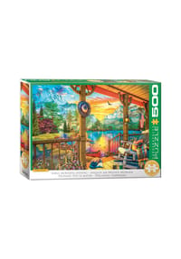 eurographics - Puzzle Angeln am frühen Morgen, 500 Teile, 68 x 48 cm - 