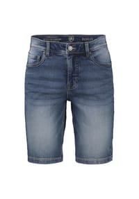 LERROS - Flexible 5-Pocket Denim-Shorts im bekannten BAXTER-Style - MID BLUE USED WASH