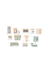 Pinolino® - Puppenhausmöbel, 18-tlg. - 