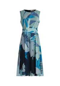 BETTY & CO - Midikleid ohne Arm - Dunkelblau/Blau