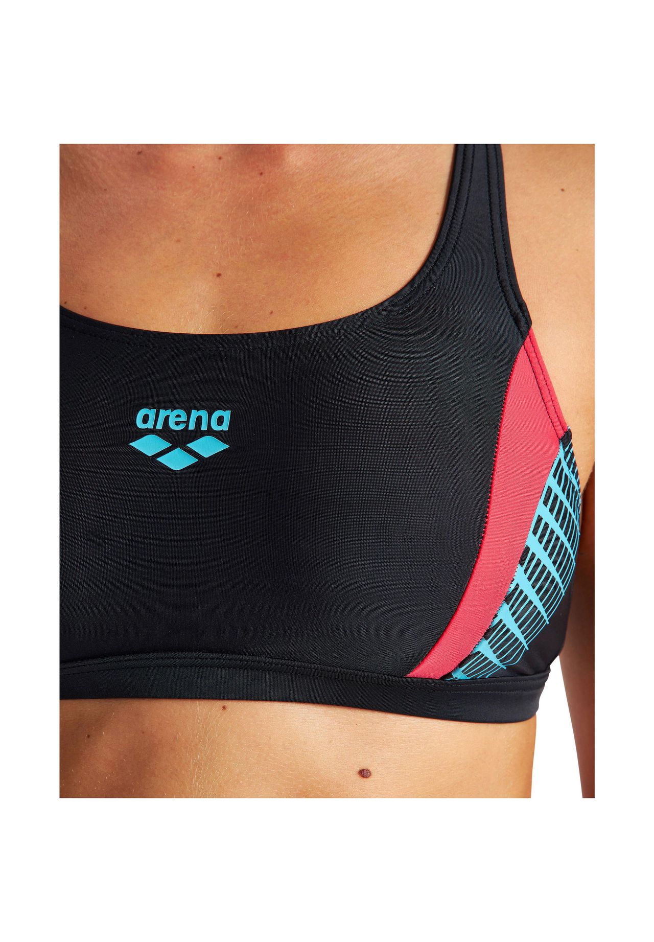 Sport Sportbekleidung arena Bikini-Set Threefold, Logo-Print, für Damen