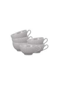 Seltmann Weiden Teetassen Amina 0,14 l 6er Set - AMINA - grau