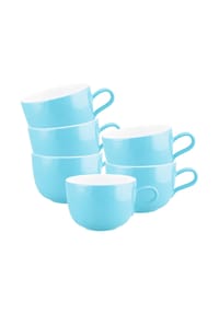 Seltmann Weiden Milchkaffeetassen Liberty Pure Colors 380 ml 6er Set - LIBERTY PURE COLORS - beige