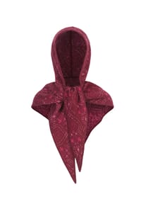 IVKO - Schal mit langen Bindebändern - cherry