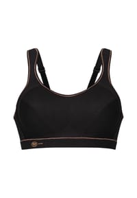 Anita - Extreme Control Sport-BH, starker Halt, feuchtigkeitstransportierend, für Damen - 001 SCHWARZ