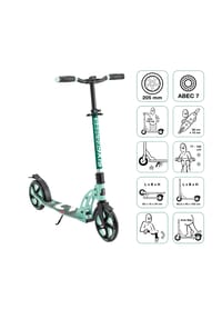 SIX DEGREES - Aluminium Scooter 205 mm mint - mint