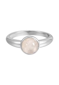 Rafaela Donata - Damen Ring aus 925/- Sterling Silber in silber mit Mondstein - silber