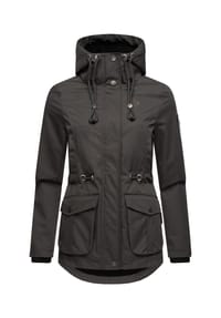 MARIKOO® - Übergangsjacke Babetaa Prc - Anthracite