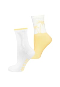 nur die - Freizeitsocken Good Vibes - BLAU/WEISS