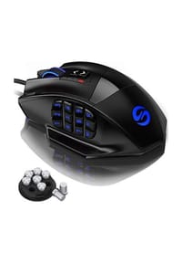 MANIKE - Ultra Pro X6 Gaming Maus, Black - schwarz