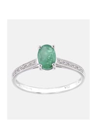 Diamant L'eternel - Ring, mit 0.05 ct Diamant, 375 Weißgold - white gold