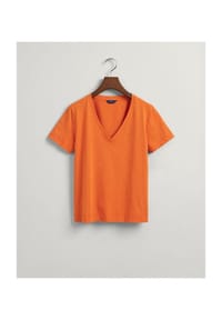 GANT - T-Shirt - pumpkin orange
