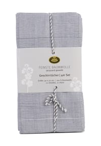 GÖZZE - Geschirrtücher, 4-teilig - 37 ROT
