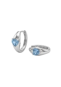 amor - Damen Creolen, 925er Silber - SILBER