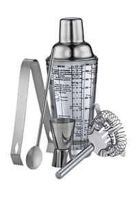 cilio Bar-Set "Cosmopolitan", 5-tlg. - Cosmopolitan - SILBER