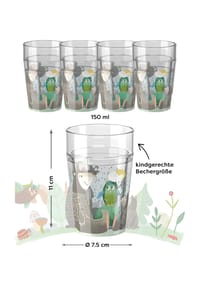 HABA - Becher Glitzerbecher - Bauernhof