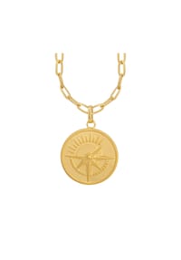 caї - Halskette 925/- Sterling Silber - gelb