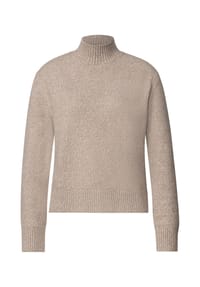 Street One - Strickpullover, Stehkragen, für Damen - 27871 AMBER MEL.