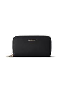 LAZAROTTI Bologna Leather - Bologna Leather Geldbörse RFID Schutz Leder 20 cm - black