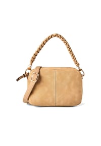 Gabor® BELENE - Schultertasche, Nubukimitat, für Damen - CAMEL