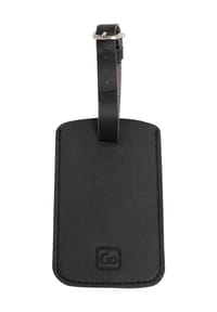 Go TRAVEL - CLASSIC TAGS Adressanhänger, 2er-Pack - SCHWARZ