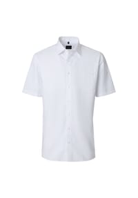 VENTI - Herren Businesshemd uni Comfort Fit - Dunkelblau